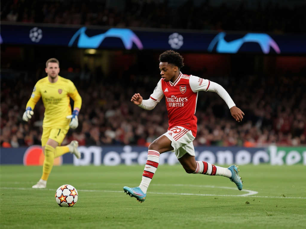 萨卡欧冠单赛季6球创阿森纳队史纪录 萨卡欧冠单赛季6球创阿森纳队史纪录